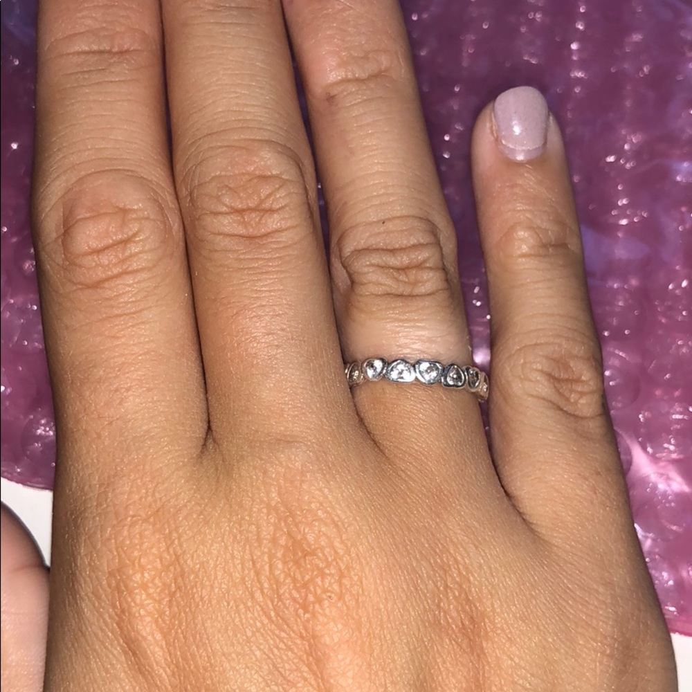 Pandora linked love ring